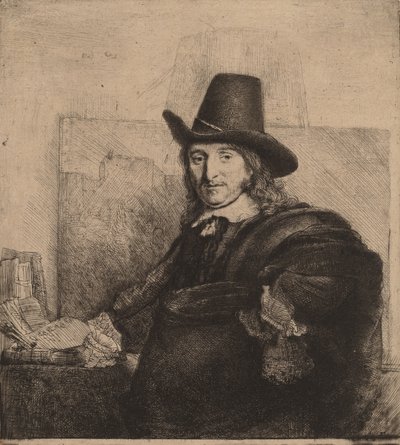 Jan Asselijn, c. 1647 da Rembrandt van Rijn