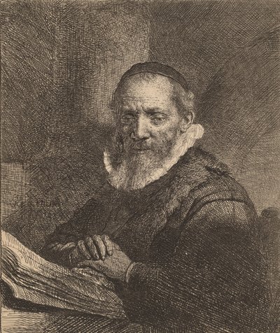 Jan Cornelisz. Sylvius da Rembrandt van Rijn