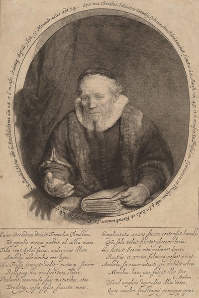 Jan Cornelisz. Sylvius (1646) da Rembrandt van Rijn