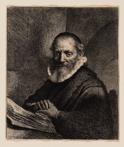 Jan Cornelius Sylvius da Rembrandt van Rijn