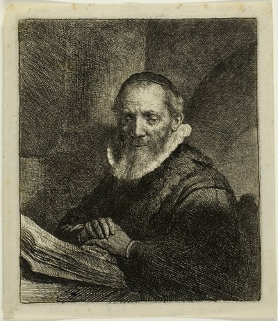 Jan Cornelius Sylvius da Rembrandt van Rijn