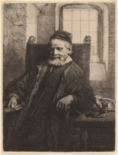 Jan Lutma da Rembrandt van Rijn