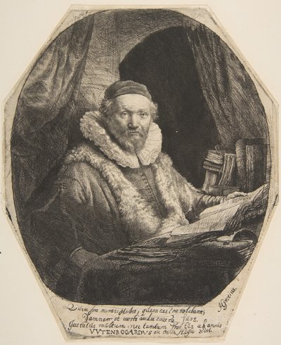 Jan Uytenbogaert da Rembrandt van Rijn