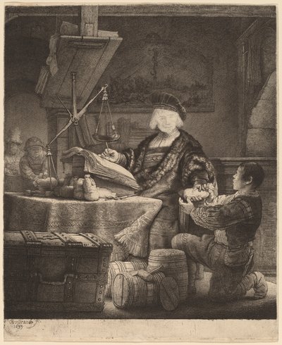 Jan Uytenbogaert, "Il pesatore d