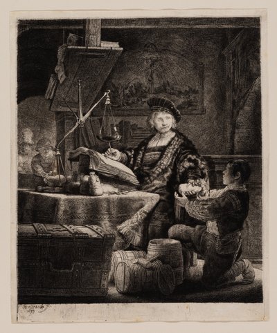 Jan Uytenbogaert, "Il pesatore d