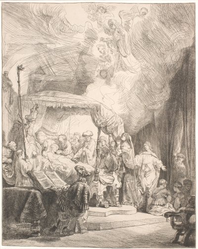 La morte della Vergine Maria da Rembrandt van Rijn
