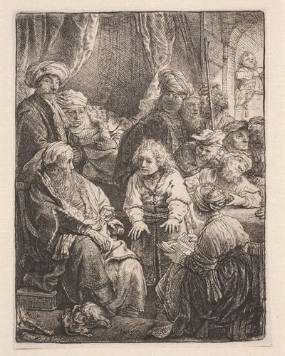 Giuseppe racconta i suoi sogni da Rembrandt van Rijn