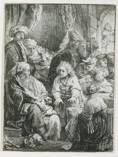 Giuseppe racconta i suoi sogni da Rembrandt van Rijn