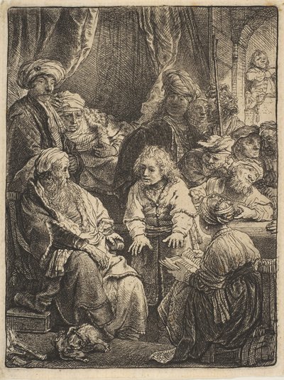 Giuseppe racconta i suoi sogni da Rembrandt van Rijn