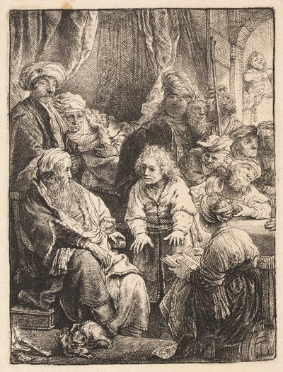 Giuseppe racconta i suoi sogni da Rembrandt van Rijn