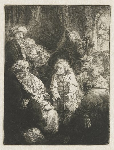 Giuseppe racconta i suoi sogni da Rembrandt van Rijn