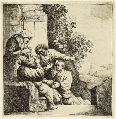 Il mantello di Giuseppe portato a Giacobbe da Rembrandt van Rijn