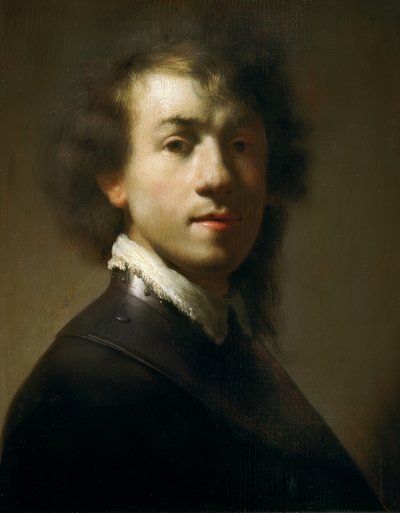 Autoritratto giovanile come guerriero da Rembrandt van Rijn