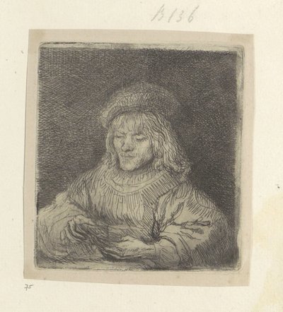 Giocatore di carte da Rembrandt van Rijn
