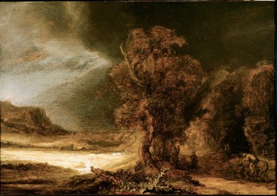 Paesaggio al Buon Samaritano da Rembrandt van Rijn