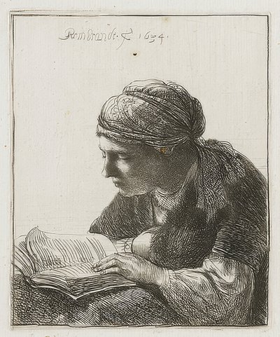 Lettore da Rembrandt van Rijn
