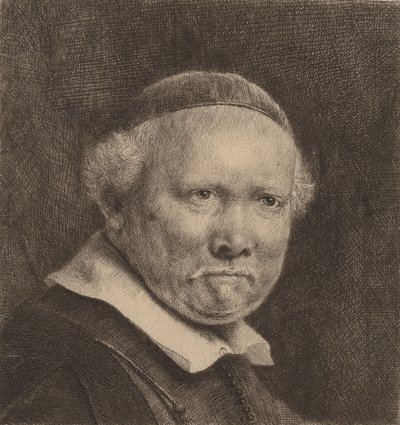 Lieven Willemsz van Coppenol: la lastra più grande da Rembrandt van Rijn
