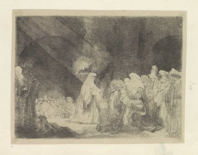 Cantico di Simeone da Rembrandt van Rijn