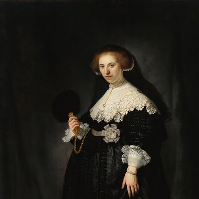 Ritratto di Oopjen Coppit da Rembrandt van Rijn