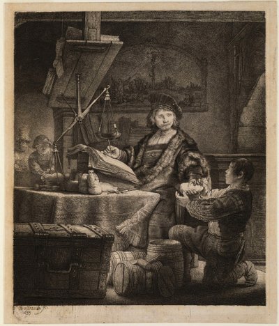 Ritratto del pesatore d