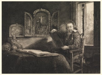 Ritratto di Abraham Francen da Rembrandt van Rijn