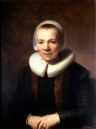 Ritratto di Baartje Martens-Doomer, c1640 da Rembrandt van Rijn