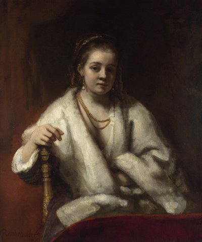 Ritratto di Hendrickje Stoffels da Rembrandt van Rijn