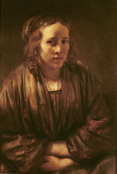 Ritratto di Hendrikje Stoffels da Rembrandt van Rijn