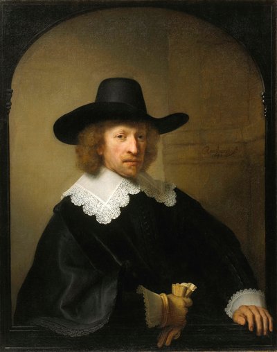 Ritratto di Nicolaes van Bambeeck, 1641 da Rembrandt van Rijn