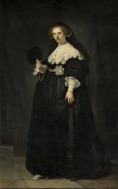Ritratto di Oopjen Coppit, 1634 da Rembrandt van Rijn
