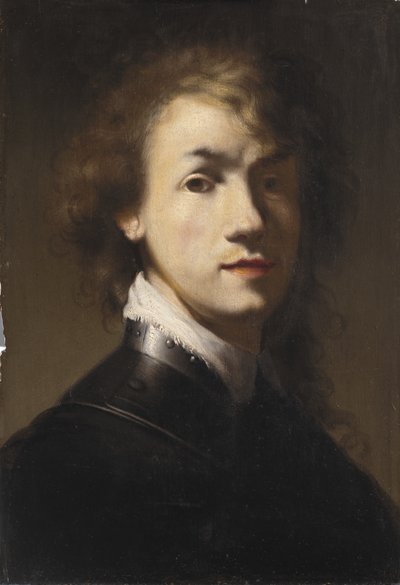 Ritratto di Rembrandt con gorgera da Rembrandt van Rijn
