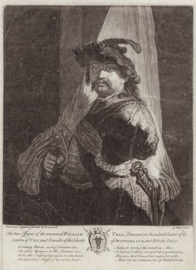 Ritratto di Guglielmo Tell da Rembrandt van Rijn