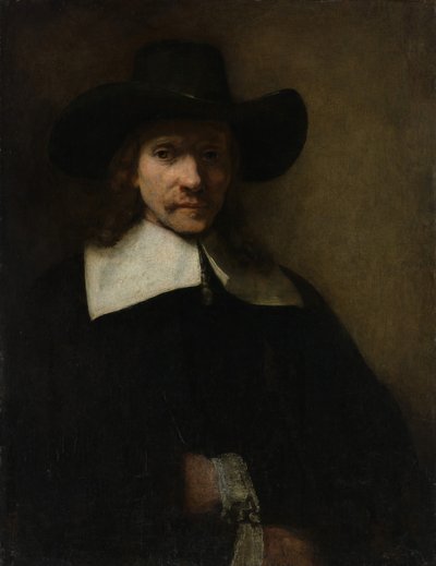 Ritratto di un uomo, ca. 1655-60 da Rembrandt van Rijn