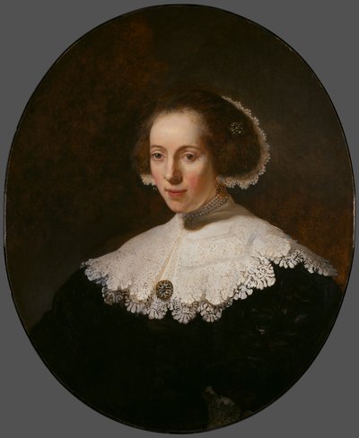 Ritratto di una donna, c.1632-35 da Rembrandt van Rijn