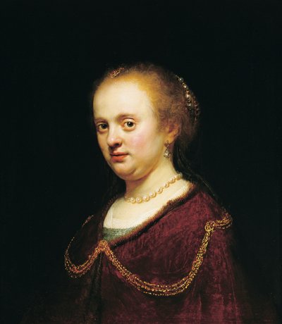 Ritratto di una giovane donna, 1634 da Rembrandt van Rijn