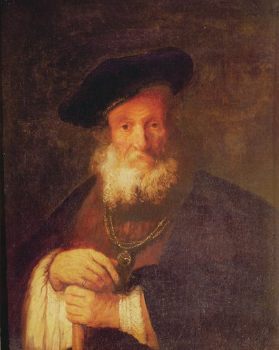 Ritratto di un vecchio da Rembrandt van Rijn
