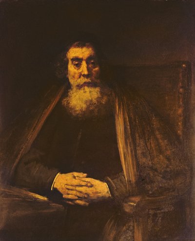 Ritratto di un vecchio da Rembrandt van Rijn