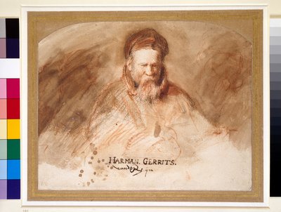 Ritratto di un vecchio, XVII secolo da Rembrandt van Rijn
