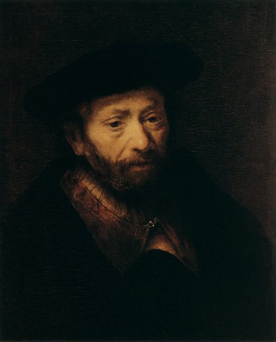 Ritratto di un vecchio da Rembrandt van Rijn