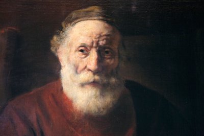 Ritratto di un vecchio in rosso, XVII secolo da Rembrandt van Rijn