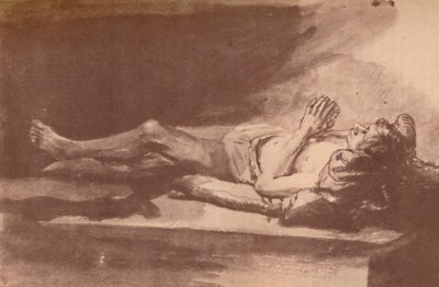 Rembrandt - Studio di un Modello Disteso, 1903 da Rembrandt van Rijn