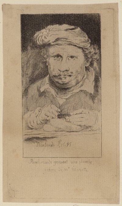 Rembrandt autoritratto 1645 nella collezione di Mariette da Rembrandt van Rijn
