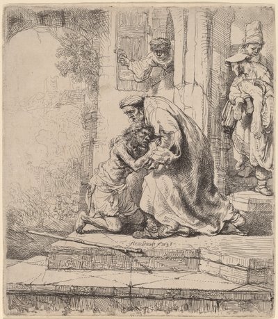 Il ritorno del figliol prodigo da Rembrandt van Rijn
