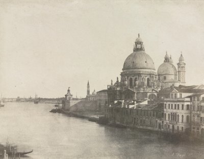 Santa Maria della Salute, vista del Canal Grande, Venezia da Rembrandt van Rijn