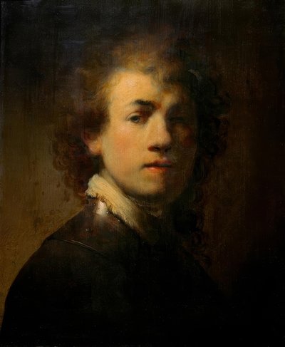 Autoritratto con gorgera da Rembrandt van Rijn
