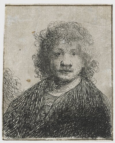Autoritratto con naso largo da Rembrandt van Rijn
