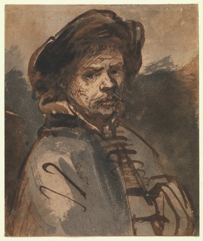 Autoritratto, 1635-40 da Rembrandt van Rijn