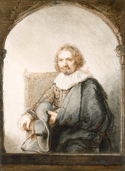 Autoritratto 1634 da Rembrandt van Rijn