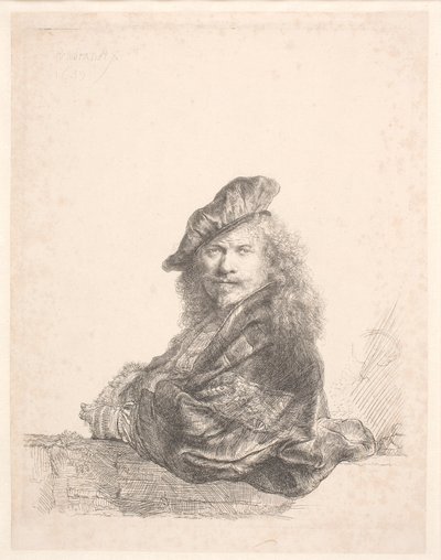 Autoritratto da Rembrandt van Rijn