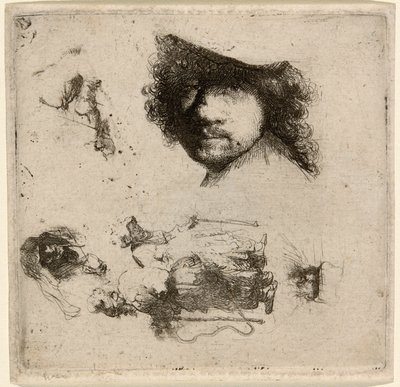 Foglio di studi: Testa dell